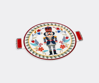 VESTA 'Nutcracker' cake stand, green GREEN VEST26CAK630GRN