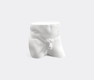 Seletti 'Pieces of Me, Him' stool, white WHITE SELE25PIE550WHI