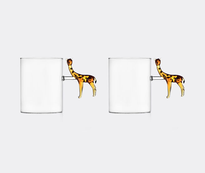 Ichendorf Milano 'Savannah' mug, giraffe, set of two, multicolor MULTICOLOUR ICMI25SAV898MUL