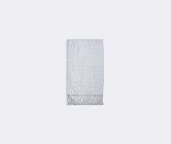 Versace 'I Love Baroque' face towel, white undefined ${masterID}
