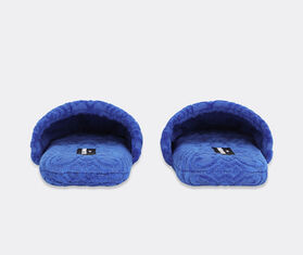Dolce&amp;Gabbana Casa Jacquard slippers with D&amp;G logo, blue BLUE DGCA25BLU734BLU
