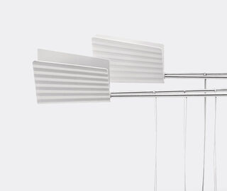 Alessi 'Pliss&eacute;' toaster racks, white WHITE ALES21PLI711WHI