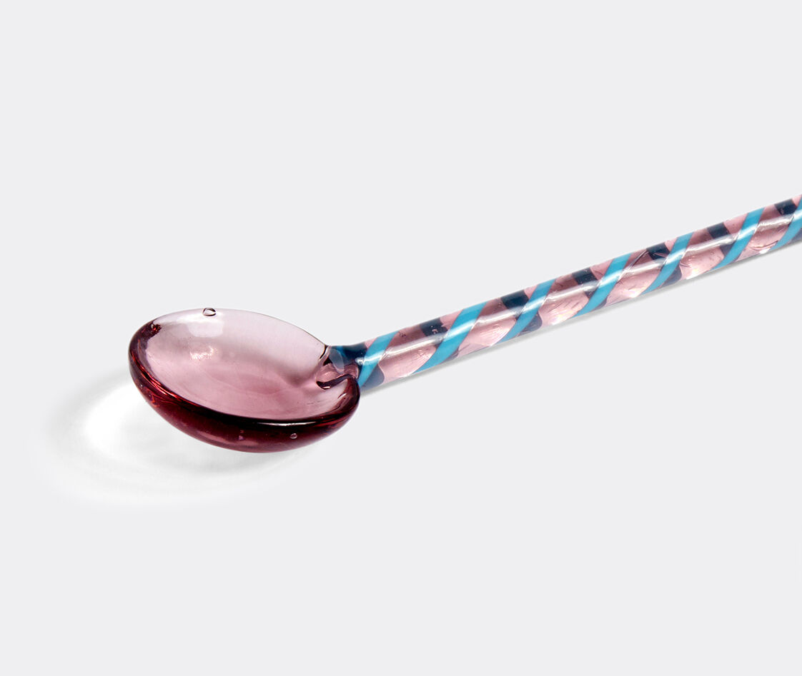 Shop Hay Cutlery Aubergine And Light Pink 6