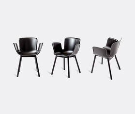 Cappellini &#39;Juli Plastic&#39; armchair BLACK CAPP20JUL815BLK