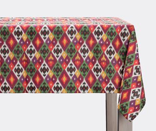 Cabana 'Diamond Ikat' rectangular tablecloth, multicolor MULTICOLOUR CABA23DIA101MUL