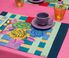 Lisa Corti 'Ankara Aqua' placemats, set of four multicolor LICO23AME240MUL