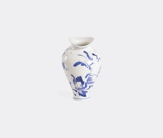 Seletti 'Classic On Acid, Floral Delft' vase, white and blue MULTICOLOUR SELE25POR721MUL