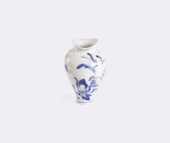 Seletti 'Classic On Acid, Floral Delft' vase, white and blue MULTICOLOUR SELE25POR721MUL