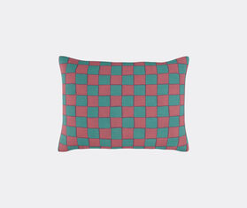 Lisa Corti 'Kandem Queen' rectangular cushion, peach multicolor PINK LICO24CUS357ORA