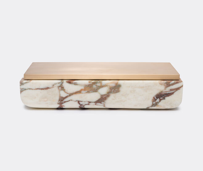 Michael Verheyden 'Secret' marble box IVORY MIVE17SEC035WHI