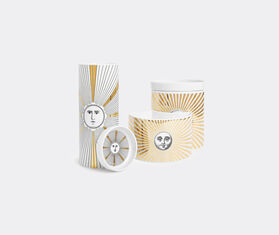 Fornasetti 'Nel Mentre' candles, Soli decor, set of three GOLD FORN23SCE660GOL