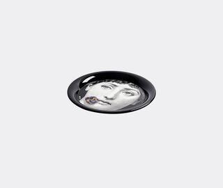 Fornasetti 'Tema e Variazioni N.137' tray, black and white WHITE FORN24TRA444MUL
