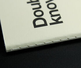 Ogami 'Quotes Doubt' regular plain notebook MULTICOLOUR OGAM19NOT656MUL