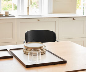 Gejst &lsquo;Frame&rsquo; tray, large, beige BEIGE GEJS23FRA301BEI