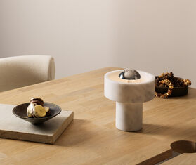 Tom Dixon &#39;Stone&#39; portable lamp, silver MULTICOLOUR TODI24STO184SIL