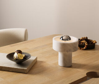 Tom Dixon 'Stone' portable lamp, silver MULTICOLOUR TODI24STO184SIL