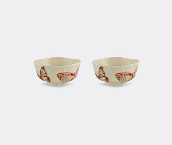 Bordallo Pinheiro 'Cloudy Butterflies' bowl, set of two, pink undefined ${masterID}