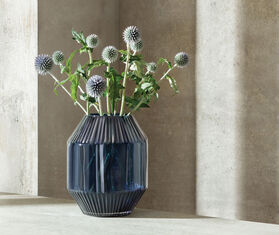 LSA International &#39;Rotunda&#39; vase, sapphire, small BLUE LSAI21ROT860BLU