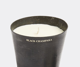 Mad et Len 'Vestimentale' candle, Black Champaka BLACK MALE20BOU023BLK