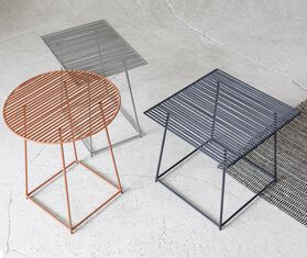 Serax &#39;Table D&#39;appoint Filippo&#39;, black, square BLACK SERA22TAB569BLK