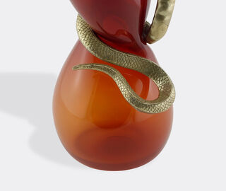 Vanessa Mitrani 'Cobra' vase, red and bronze RED VAMI23COB859GRY