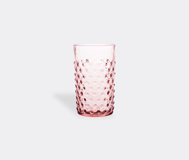 KLIMCHI 'Hobnail' tumblers, set of six, rosaline PINK KLIM23HOB951PIN