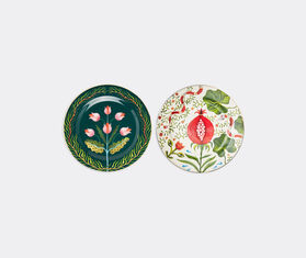 La DoubleJ Mixed dessert plates, set of six MULTICOLOUR LADJ22DES035MUL