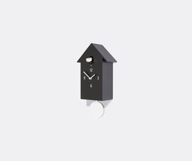 Domeniconi &#39;Zuba&#39; cuckoo clock, black BLACK DOME25CUC450BLK