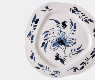Seletti 'Classic on Acid, English Delft' dinner plate BLUE SELE22POR015MUL