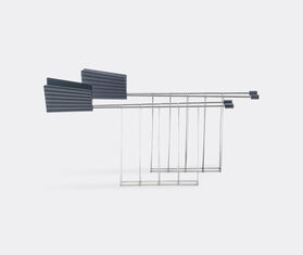 Alessi &#39;Pliss&eacute;&#39; toaster racks, grey GREY ALES21PLI728GRY