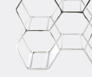 XLBoom 'Pico' wine rack, M, silver SILVER XLBO20PIC755SIL