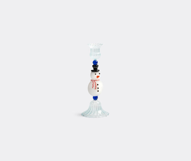 &k Amsterdam 'Merry Snowman' candleholder, multicolor MULTICOLOUR AMST26CAN606MUL