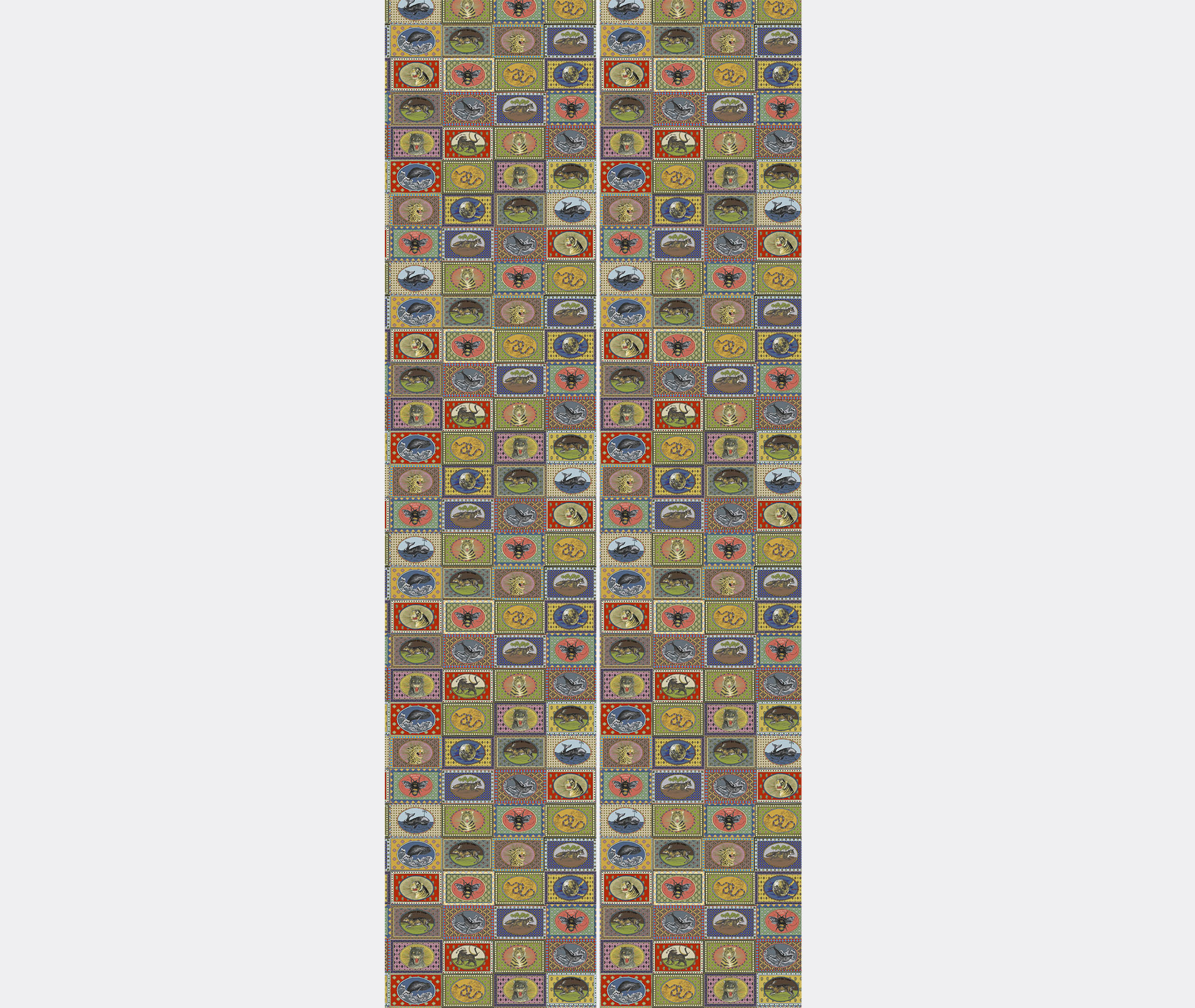 Tiger cards print wallpaper by Gucci | Wallpapers | FRANKBROS