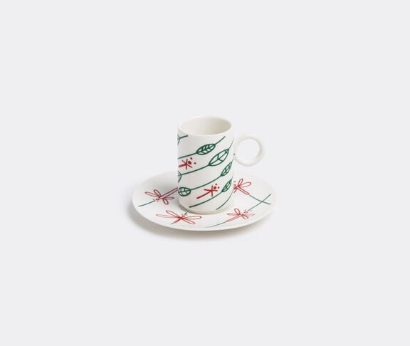 L'Abitare 'Dragonflies' in the wind coffee cup and saucer Multicolour ${masterID}