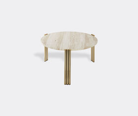 AYTM &#39;Tribus&#39; coffee table, travertine and gold GOLD AYTM22TRI993MUL