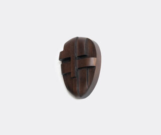 Origin Made 'Ornament and Crime' wall sculpture, dark brown BROWN ORMA24ORN822BRW