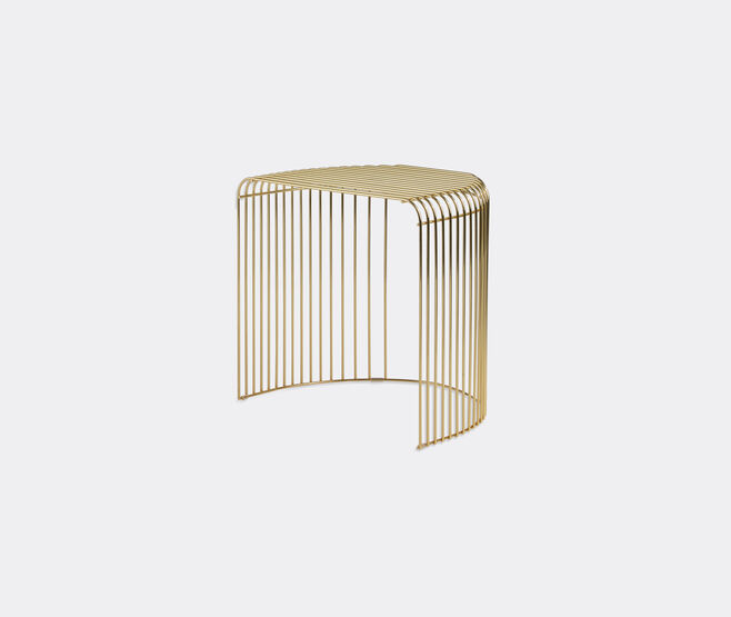 AYTM 'Curva' table, gold GOLD AYTM21CUR862GOL
