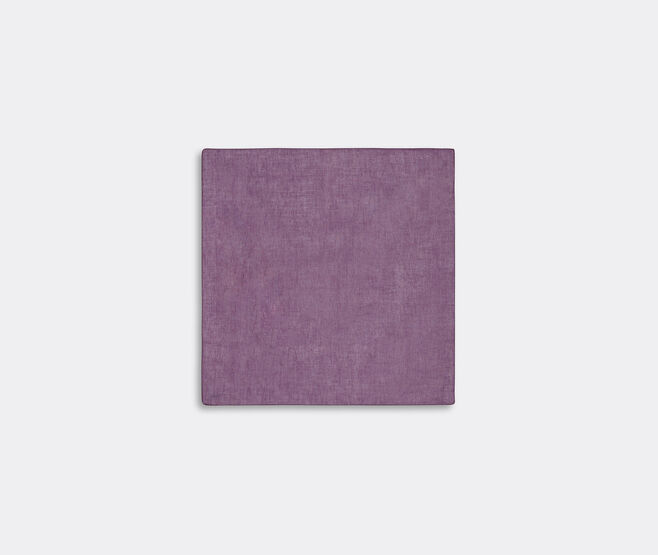 Lisa Corti Napkin, set of six, dusty violet PURPLE LICO23HAN110MUL
