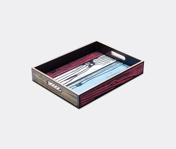 Established & Sons 'Wrongwoods' tray MULTICOLOUR ESTS18WRO171MUL