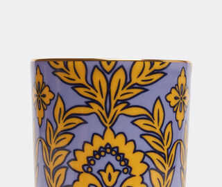 La DoubleJ 'Violet Garland' decorative cup PURPLE LADJ23DEC383PUR