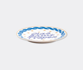 Bitossi Home 'Ciao Saint Tropez' plate, blue and gold MULTICOLOUR BIHO26CIA975MUL