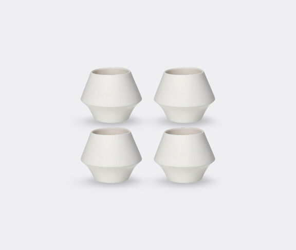 Pomax 'Kojin' tumbler, set of four, medium, white undefined ${masterID}