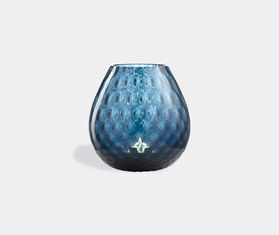 NasonMoretti 'Macram&eacute;' candle holder, large, avio blue BLUE NAMO22CAN918BLU