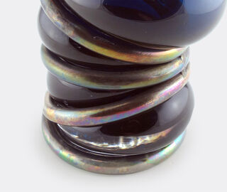 Vanessa Mitrani 'Chain Ring' vase, dark blue BLUE VAMI22CHA290BLU