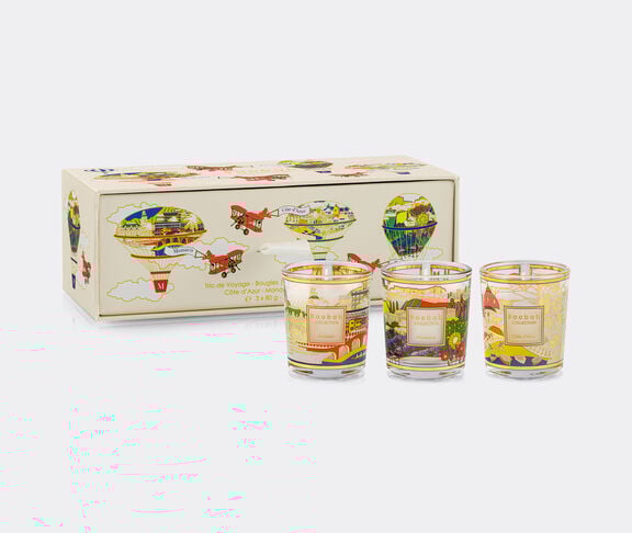 Baobab Collection 'Cap vers le sud' candle, set of three, multicolor undefined ${masterID}