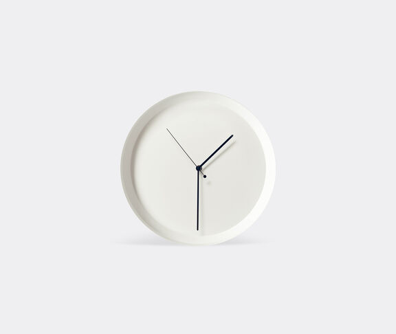 Atipico Dish Clock Iron Wall Clock - Ø Mm 335Xh.35 - Signal White Signal white ${masterID} 2