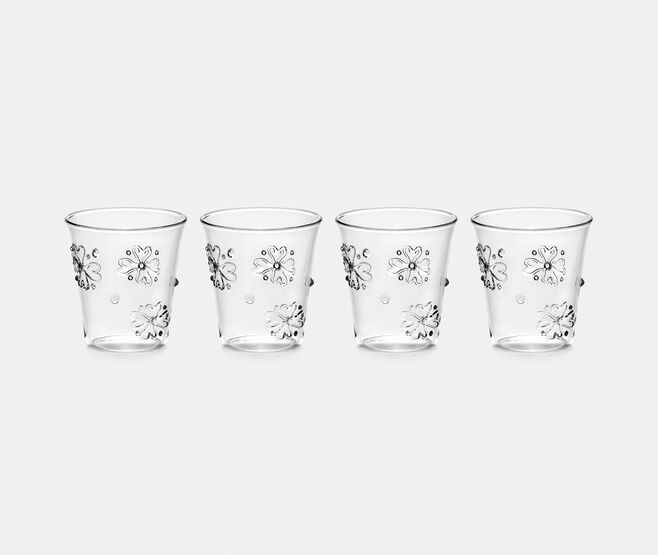 Serax 'Astart&eacute; 04' glass, set of four, clear TRANSPARENT SERA26GLA967TRA