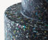 Normann Copenhagen 'Bit' stool, black multicolor  NOCO21BIT292BLK