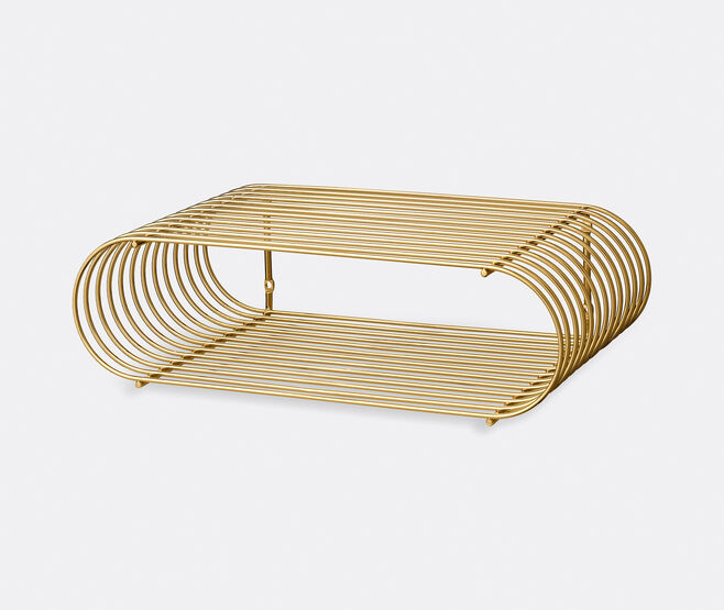 AYTM 'Curva' shelf, gold GOLD AYTM26CUR385GOL