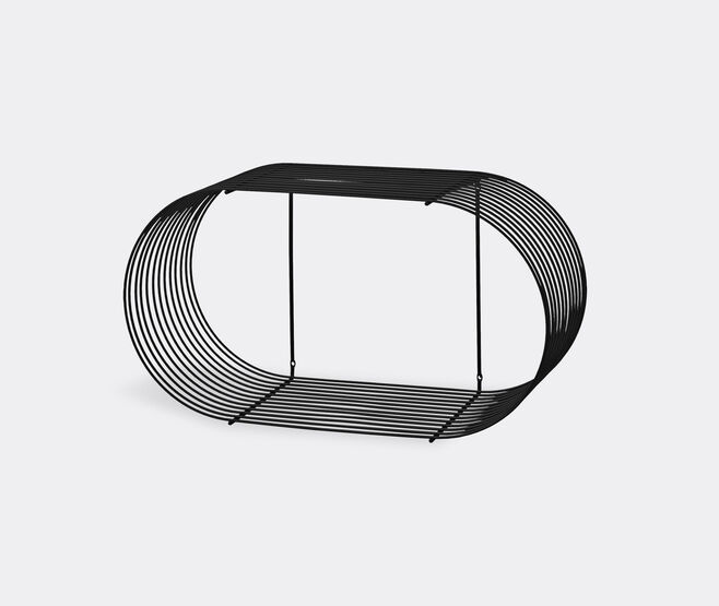 AYTM 'Curva' shelf, black BLACK AYTM21CUR547BLK